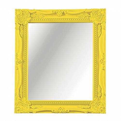 Espelho Retangular de Mesa com Moldura Candy Mart Collection 39,5cmx34,5cm - Caixa com 6 Unidade -