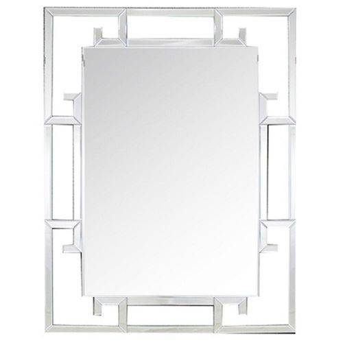 Espelho Retangular Decorativo - 120 X 92 Cm
