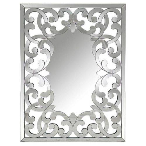 Espelho Retangular Decorativo - 140 X 103 Cm