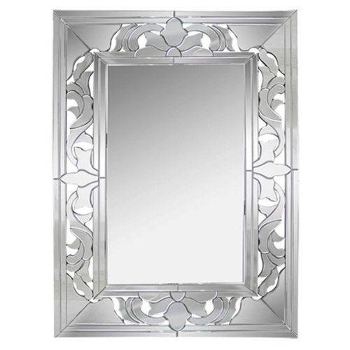 Espelho Retangular Decorativo - 140 X 101 Cm