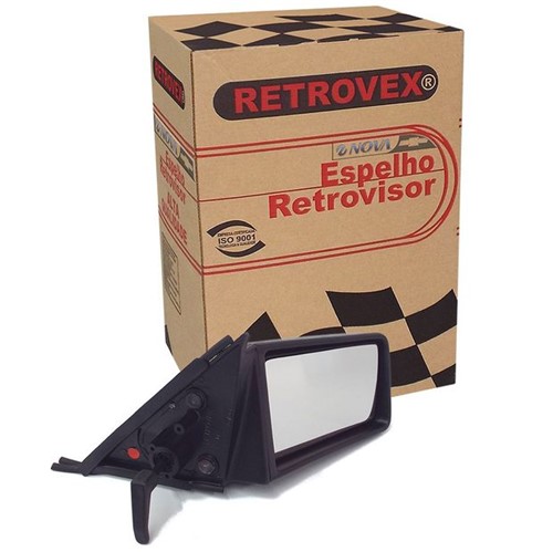 Espelho Retrovisor 2 e 4 Portas Lado Direito Rx2224 com Controle Monza