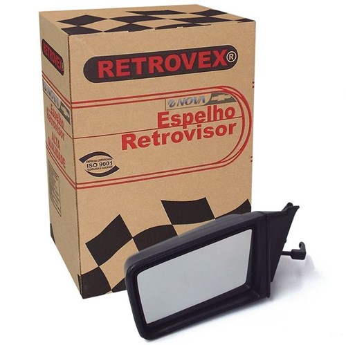 Espelho Retrovisor 2 e 4 Portas Lado Esquerdo Rx2221 com Controle Monza