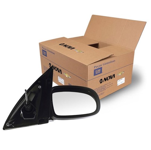 Espelho Retrovisor Externo Lado Direito com Controle Manual 94725880 Corsa Novo /montana