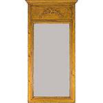 Espelho Trabalhado Moldura Madeira 160x84cm Amarelo - Oldway