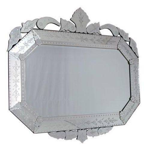 Espelho Veneziano Decorativo Oitavado - 128x138cm