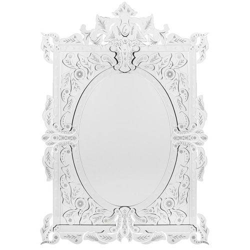 Espelho Veneziano Quadrado com Peças Sobrepostas