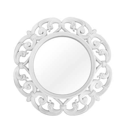 Espelho Venus - Branco - 60x60x4cm