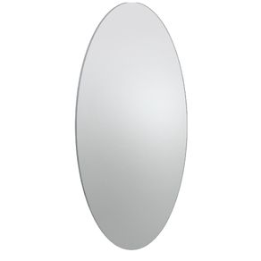 Espelho Vidro 130X60cm Lapidado Arco Oval 34L Epaglass