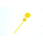 Espiral Plástico Russo Art 500 Peças -cor: Amarelo