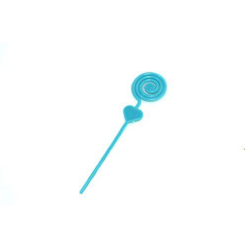 Espiral Plástico Russo Art 500 Peças Cor: Azul Bebê