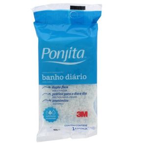Esponja de Banho Ponjita com 1 Cor