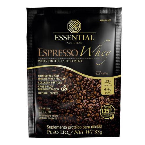 Espresso Whey (33g) Sachê - Essential Nutrition