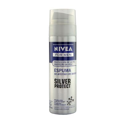 Espuma de Barbear Silver Protect 193g - Nivea