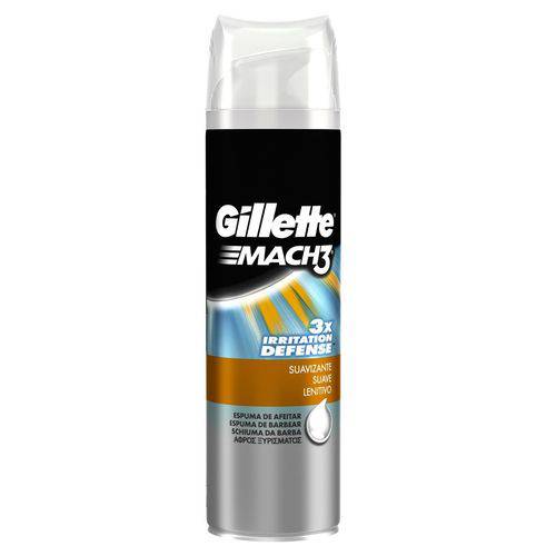 Espuma Gillette Mach3 Refrescante 245g