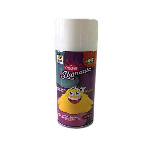 Espuma para Slime Bananico Amarelo Slymania Banana 200ml