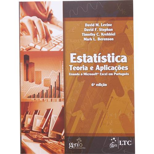 Estatística: Teoria e Aplicações Usando MS Excel em Português