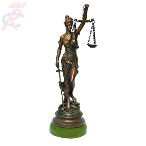 Estatueta em Resina Dama da Justiça 59 Cm