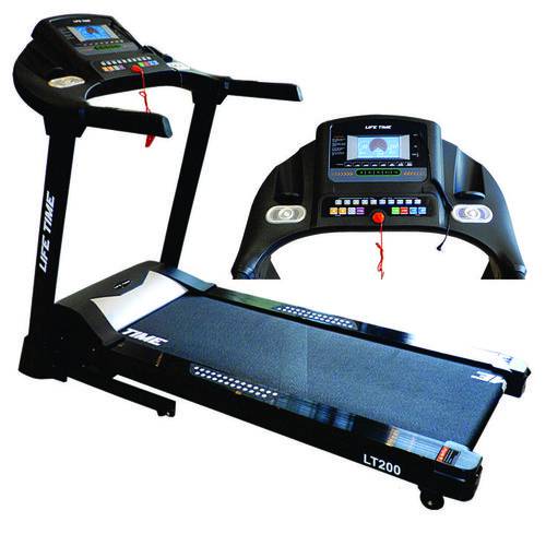 Esteira Elétrica Life Time Fitness LT200 127v com Display LCD e Inclinação Eletrônica