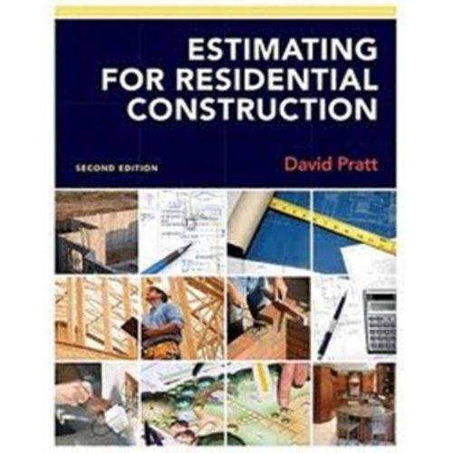 Estimating For Residential Construction - 2nd Edition