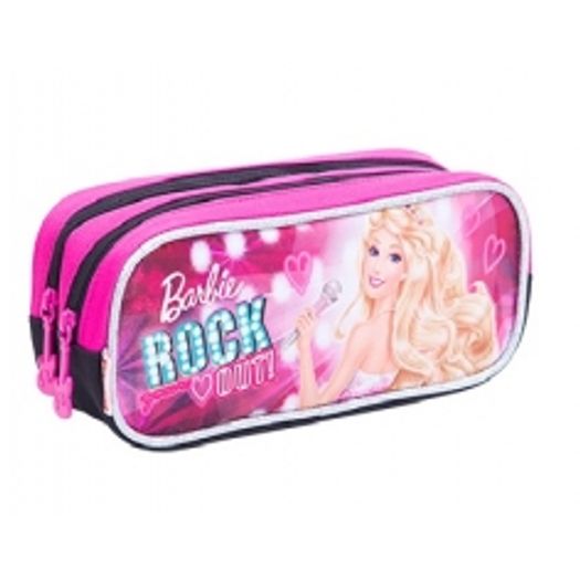 Estojo Duplo Barbie Rock'N Royals Rs 64352-08 Sestini