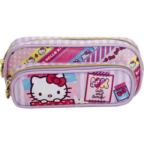 Estojo Infantil Duplo Hello Kitty Ref: 7886 - Xeryus