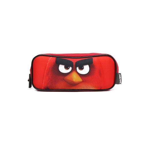 Estojo Santino 3D Angry Birds Vermelho