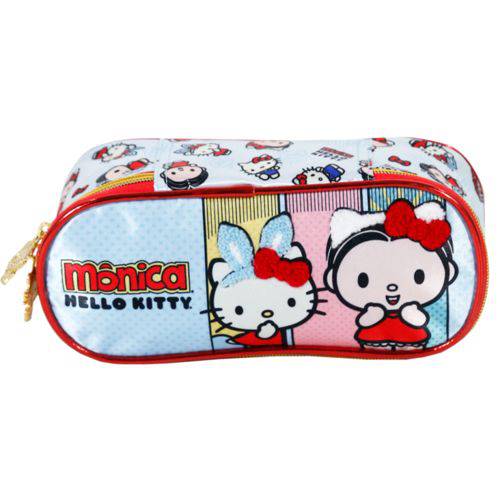 Estojo Simples Hello Kitty - Monica Hello Monica - 7926 - Artigo Escolar - Único