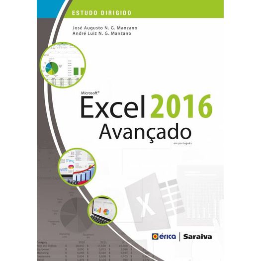 Estudo Dirigido de Microsoft Excel 2016 Avancado - Saraiva