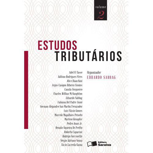 Estudos Tributários - Volume 2 - 1ª Ed.