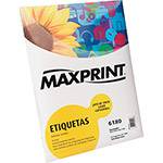 Etiqueta para Impressora de Tinta e Laser 6180 (25,4mmx66,7mm) 100 Folhas - Maxprint