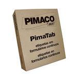 Etiqueta Pimaco Impressora Matricial 125x36 2 Carreiras