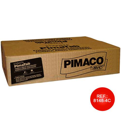 Etiqueta Pimaco Impressora Matricial 81x36 4 Carreiras