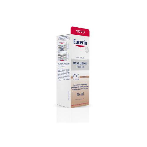Eucerin Hyaluron Filler CC Cream Médio F15 50ml