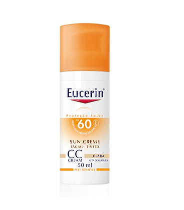 Eucerin Sun Creme CC Cream Tinted FPS 60 50g - 1 Clara