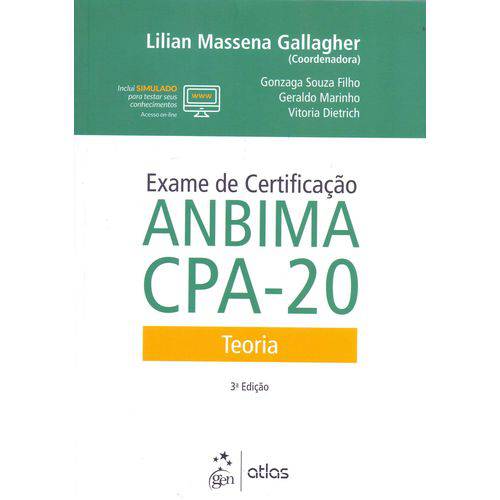 Exame de Certificacao Anbima Cpa-20 - 03/18