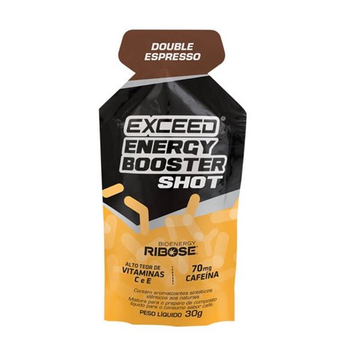Exceed Energy Booster - 1 Sachê 30g - Double Espresso - Exceed Energy Booster - 1 Sachê 30g - Double Espresso
