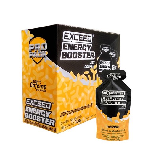 Exceed Energy Booster Jet Coffee - 10 Sachês 30g