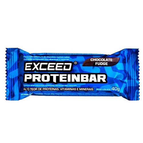 Exceed ProteinBar – 1 Unidade Chocolate Fudge