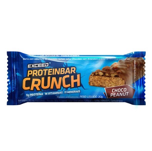Exceed ProteinBar Crunch - 1 Unidade -Choco Peanut