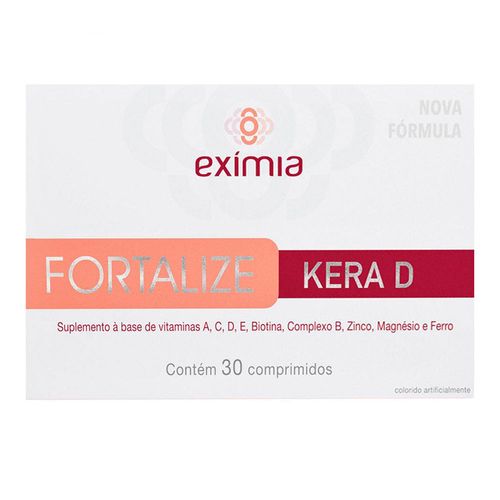 Exímia Fortalize Kerad Farmoquimica 30 Comprimidos
