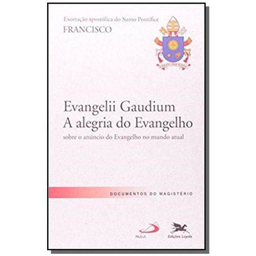 Exortacao Apostólica Evangelii Gaudium - a Alegria do Evangelho