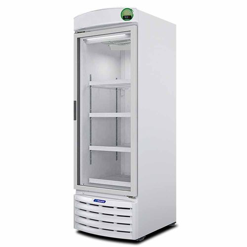 Expositor Vertical VB52RE Metalfrio Refrigerador de Bebidas Branco 572 Litros VB52RE 220v
