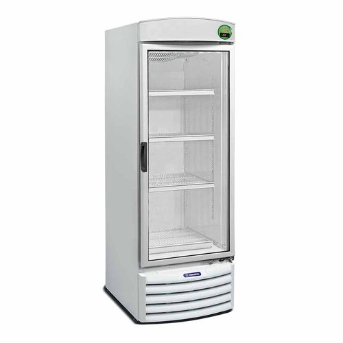 Expositor Vertical VB52RE Metalfrio Refrigerador de Bebidas Branco 572 Litros VB52RE 110v