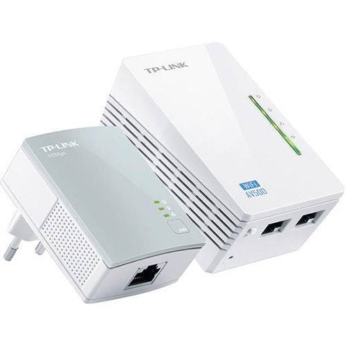 Extensor de Alcance Powerline Tl-Wpa4220 Wifi Av 500mbps - Tp-Link