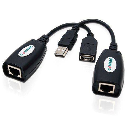Extensor USB 50 Metros Cabo Ethernet Comtac 9312