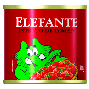 Extrato de Tomate Elefante 130g (Lata)