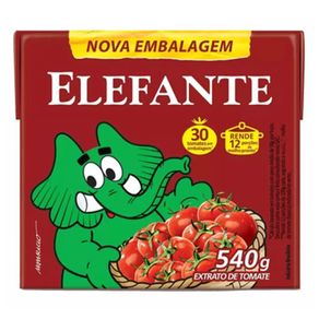 Extrato de Tomate Elefante 540g