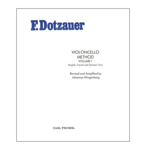 F Dotzauer Violoncelo Volume I