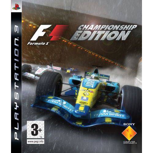 F1 Championship Edition - Ps3