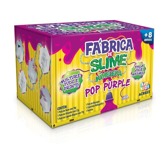 Fabrica Kimeleka Slime Pop Purple 43005 Acrilex